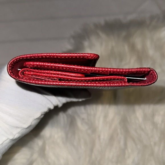Louis Vuitton Red Epi Leather Sarah Continental Wallet Red EUC - Picture 11 of 13